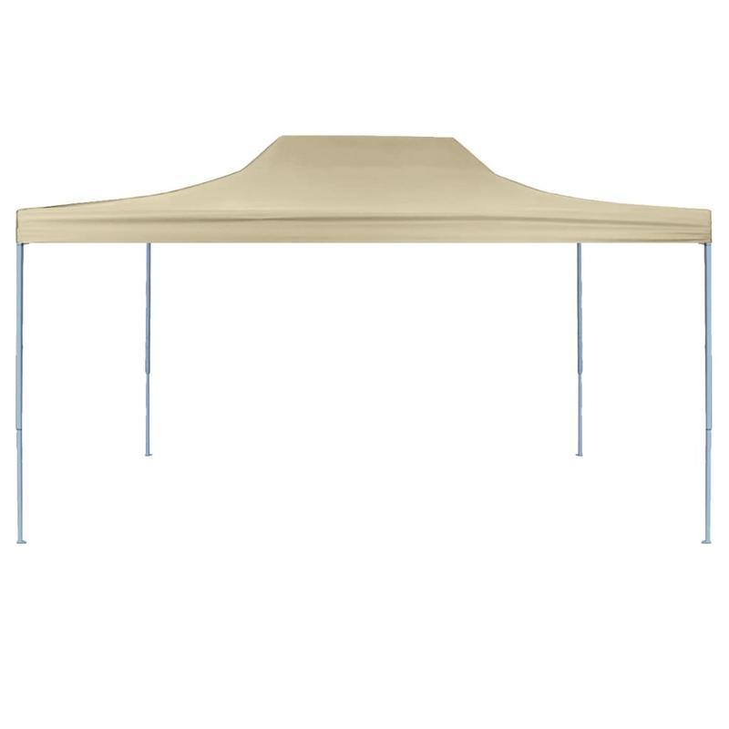 Folding Party Tent 3X4 M Steel Cream