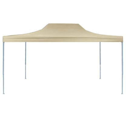 Folding Party Tent 3X4 M Steel Cream