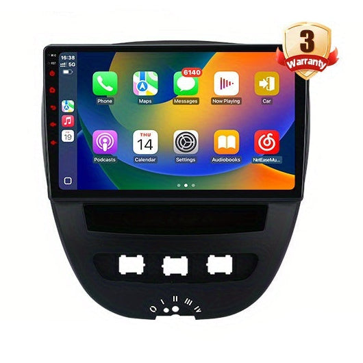 Autoradio – Multimedia Systeem – Navigatie Systeem – Touchscreen Radio – Android Radio – 10 Inch HD Scherm – Draadloze CarPlay & Android Auto