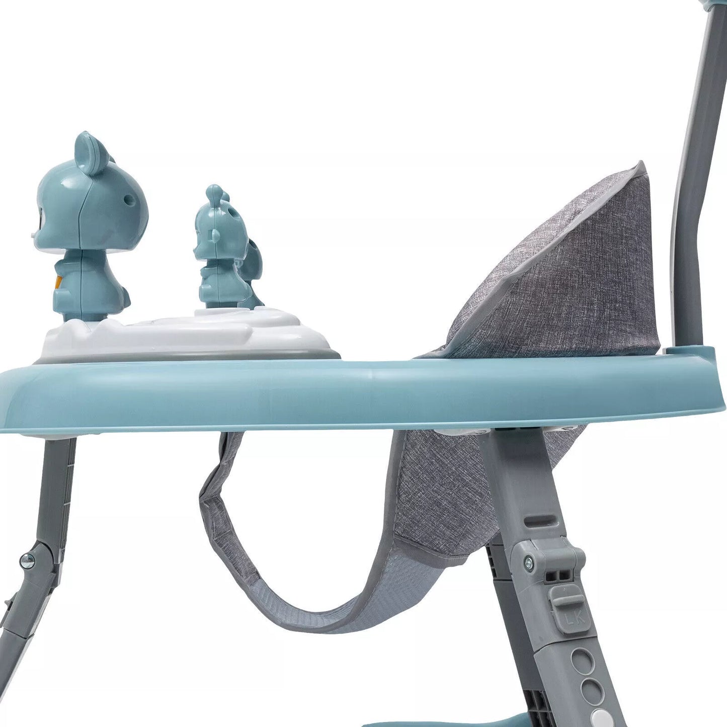 Opvouwbare loopwagen - Baby's - Verstelbaar - Kinderwagen 6-18 maanden -  Blauw