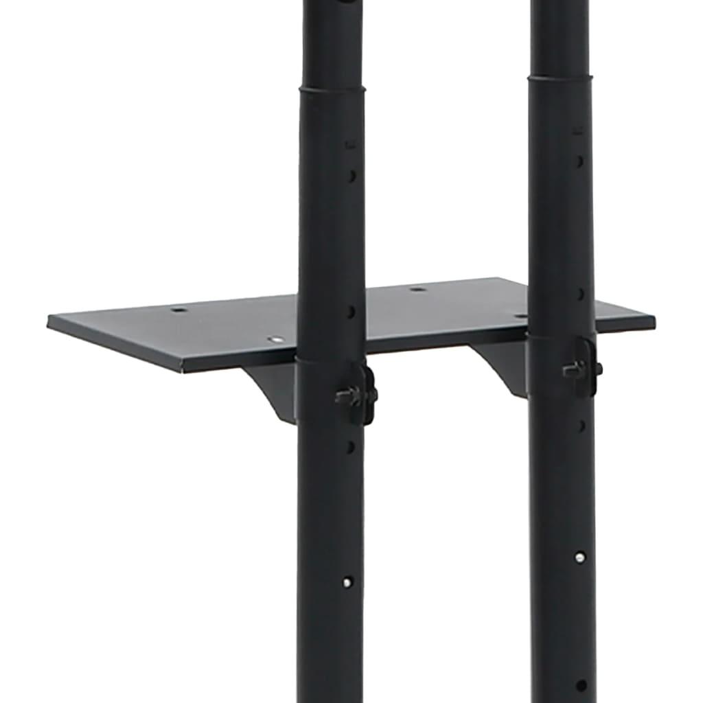 Mobiele Tv-Standaard – Tv-Console – Tv-Meubel – Tv-Beugel – Mediasetwagen – Voor 32-70 Inch – Max 50 kg Draagvermogen – Met Extra Opbergruimte