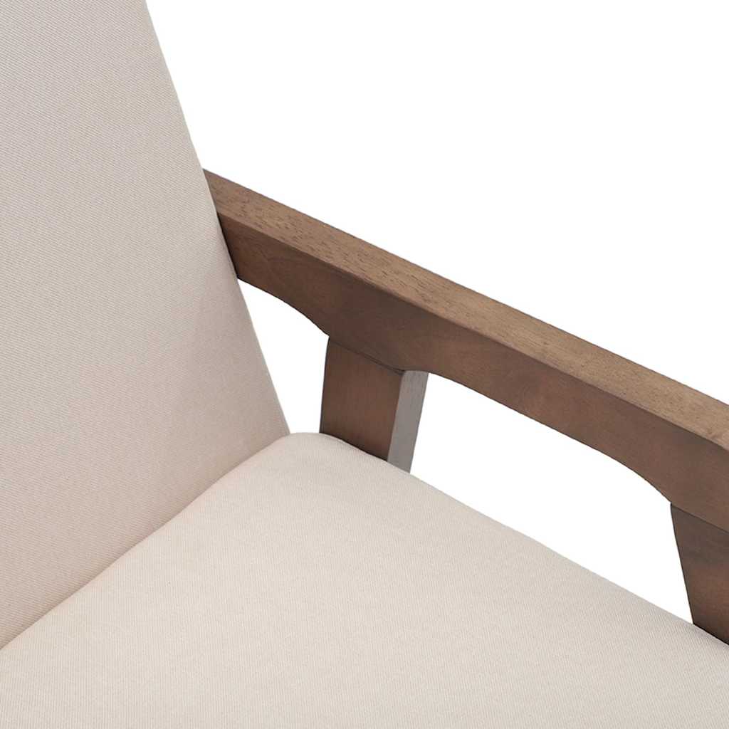 Eetkamerstoel – Stoel – Kuipstoel – Meubel – Zitmeubel – Massief Rubberhout – Set Van 2 – Comfortabele Schuimkussens