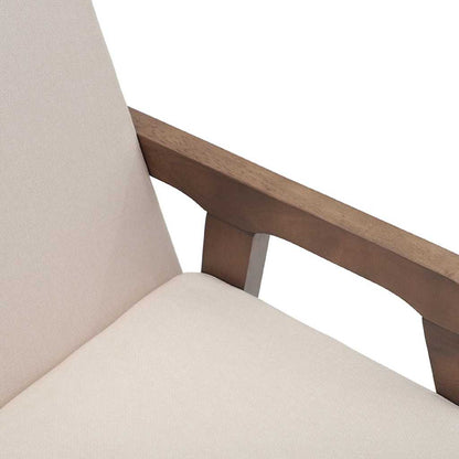 Eetkamerstoel – Stoel – Kuipstoel – Meubel – Zitmeubel – Massief Rubberhout – Set Van 2 – Comfortabele Schuimkussens