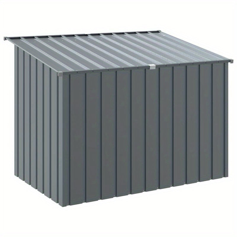 Hondenhok – Hondenhuis – Hondenbench – Buitenhok – Hondenmand – Antraciet Staal – Weerbestendig Dak – Ruim 153x91x110 cm
