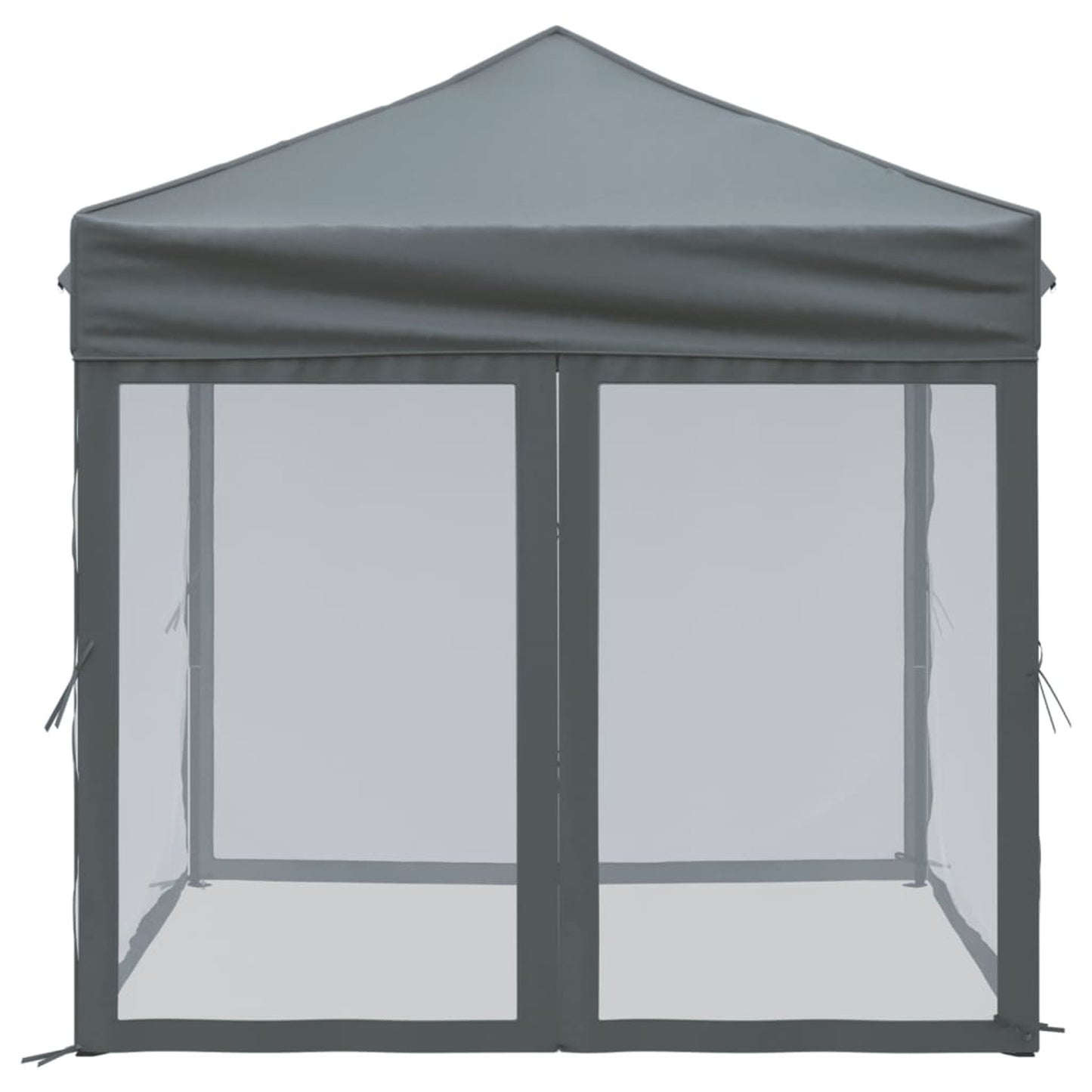 Vouwtent – Partytent – Evenemententent – Markt tent – Tuinkamer – Met Zijwanden – Compact 2x2 Meter – Waterafstotend En Stevig Metalen Frame