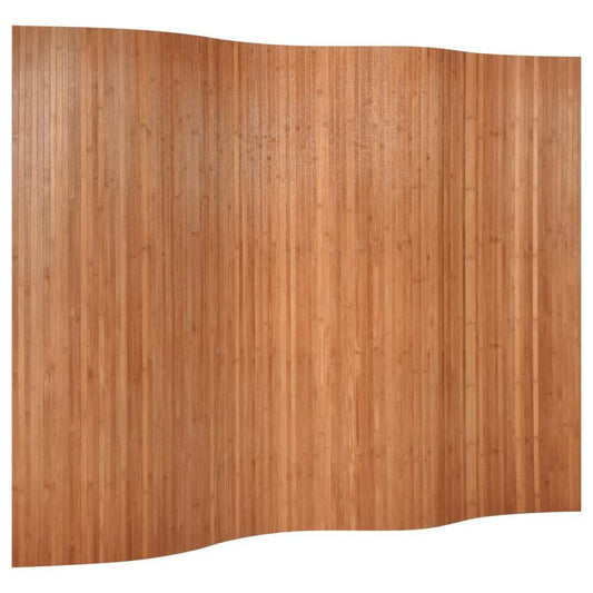 Kamerverdeler – Ruimteverdeler – Scheidingswand – Privacyscherm – Bamboe Room Divider – Vrijstaand & Opvouwbaar – 165x250 cm – Natuurlijk Hout