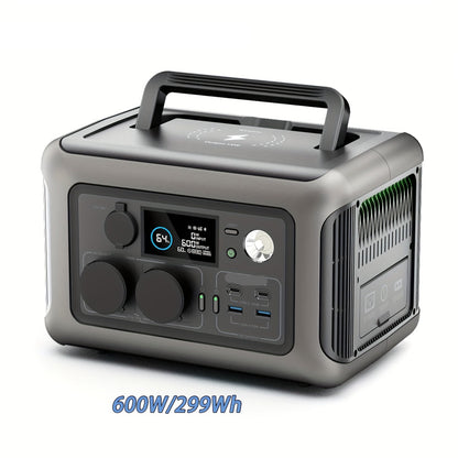 Draagbare Powerstation – Powerbank – Mobiele Accu – UPS – Compact – 299Wh Capaciteit – Snelle Oplaadfunctie - QUORE