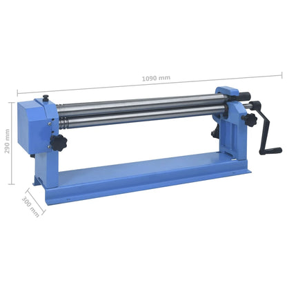 Plaatbewerkingmachine – Buigmachine – Rollermachine – Metaalbuiger – Staalbuiger – Handmatige bediening – 640 mm Werkbreedte