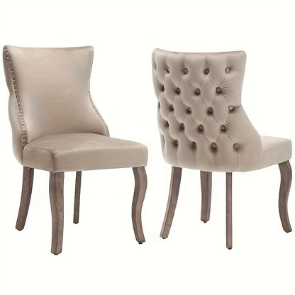 Eetkamerstoel – Stoel – Dining Chair – Zitstoel – Zitting – Mustard Geel – Katoenen Vulling – Stevig Lichtgewicht Frame