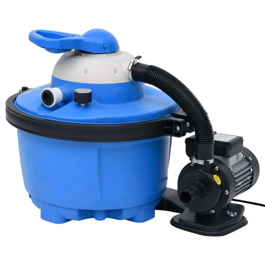 Zandfilterpomp – Filterpomp – Zwembadpomp – Spa Pomp – Zandfiltersysteem – 200 Watt Vermogen – 25 Liter Zandtank