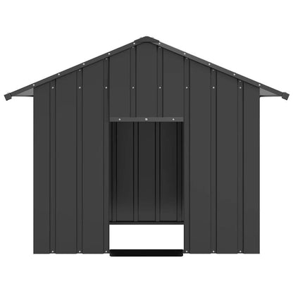 Extra Large Heavy-Duty Galvanized Steel Dog Cage - Extra Long Outdoor Kennel with Spacious Interior, Sturdy Roof, for Medium to Large Breeds - Ideal for Backyard, Farms, or - Easy Assembly & Weatherproof Design - Large Pet en