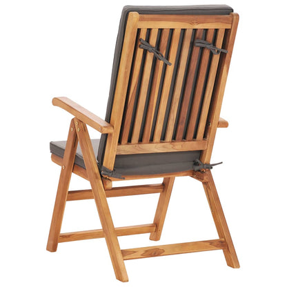 Tuinset – Tuinmeubelen – Diningset – Loungeset – Bistroset – 6-Delig – Teak Hout – Verstelbare Rugleuningen