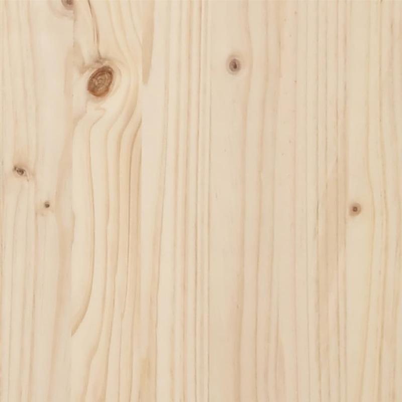 120X200 Cm Solid Wood Bed Jaw - Convenient And Removable
