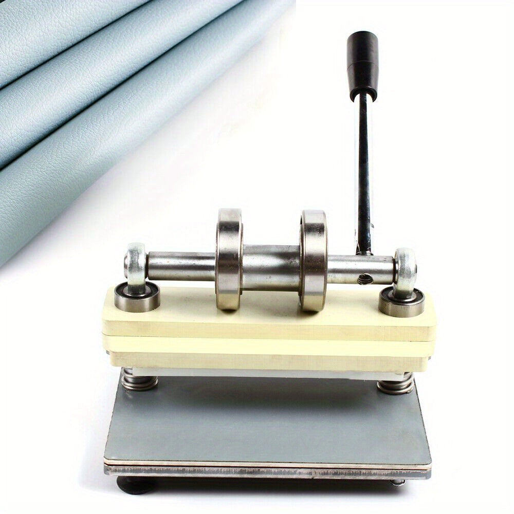 Stansmachine – Uitstanstoestel – Embossingmachine – Ponsmachine – Snijmachine – Roestvrij Staal – Handmatige Hefboom 210 mm
