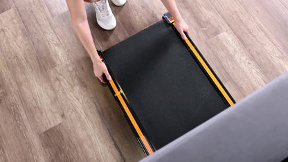 Loopband – Compact Loopband – Thuisloopband – Bureau Loopband – Geruisloos – Lichtgewicht – Maximaal 120 Kg - Zwart