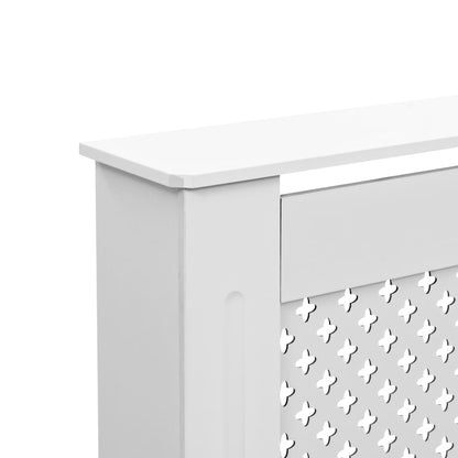 Radiatorombouw – Radiatoromkasting – Radiatorbekleding – Verwarmingsombouw – MDF – Strak Design – 172x19x81,5 cm – Eenvoudige Montage