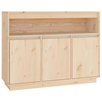 Dressoir – Opbergkast – Ladekast – Buffetkast – Kast – Massief Dennenhout – 104,5x34x80 cm – Modern Europees Design