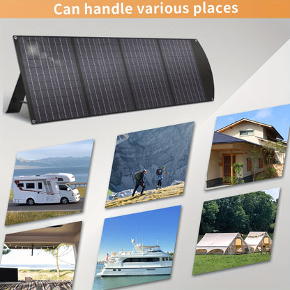 Zonnepaneel – Solar Panel – Opvouwbaar Zonnepaneel – Draagbaar Paneel – Zonne-energie – 120W Hoog Rendement – Monokristallijn Silicium