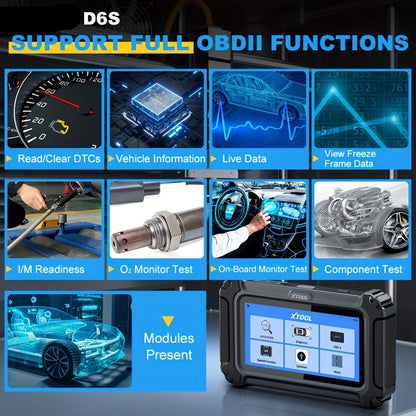 OBD2 Scanner – Diagnoseapparaat – Uitleesapparaat – Auto Scanner – Storing Wissen – 30+ Resetfuncties – CAN FD & Wi-Fi Updates
