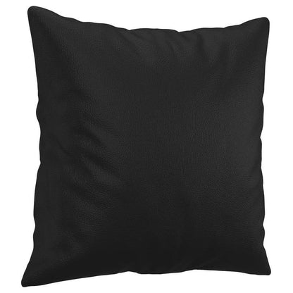 Bedbank – Slaapbank – Slaapsofa – 2-Zitsbank – Sofa Bed – Zwart Kunstleer – MDF & Massief Houten Frame – Compact 140 cm – Geen Montage