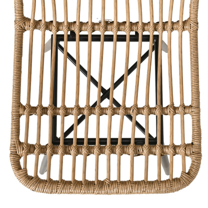 Tuinset – Tuinmeubelset – Zitgroep – Diningset – Balkonset – Poly Rattan – 5-delig – Weerbestendig Met Glasplaat
