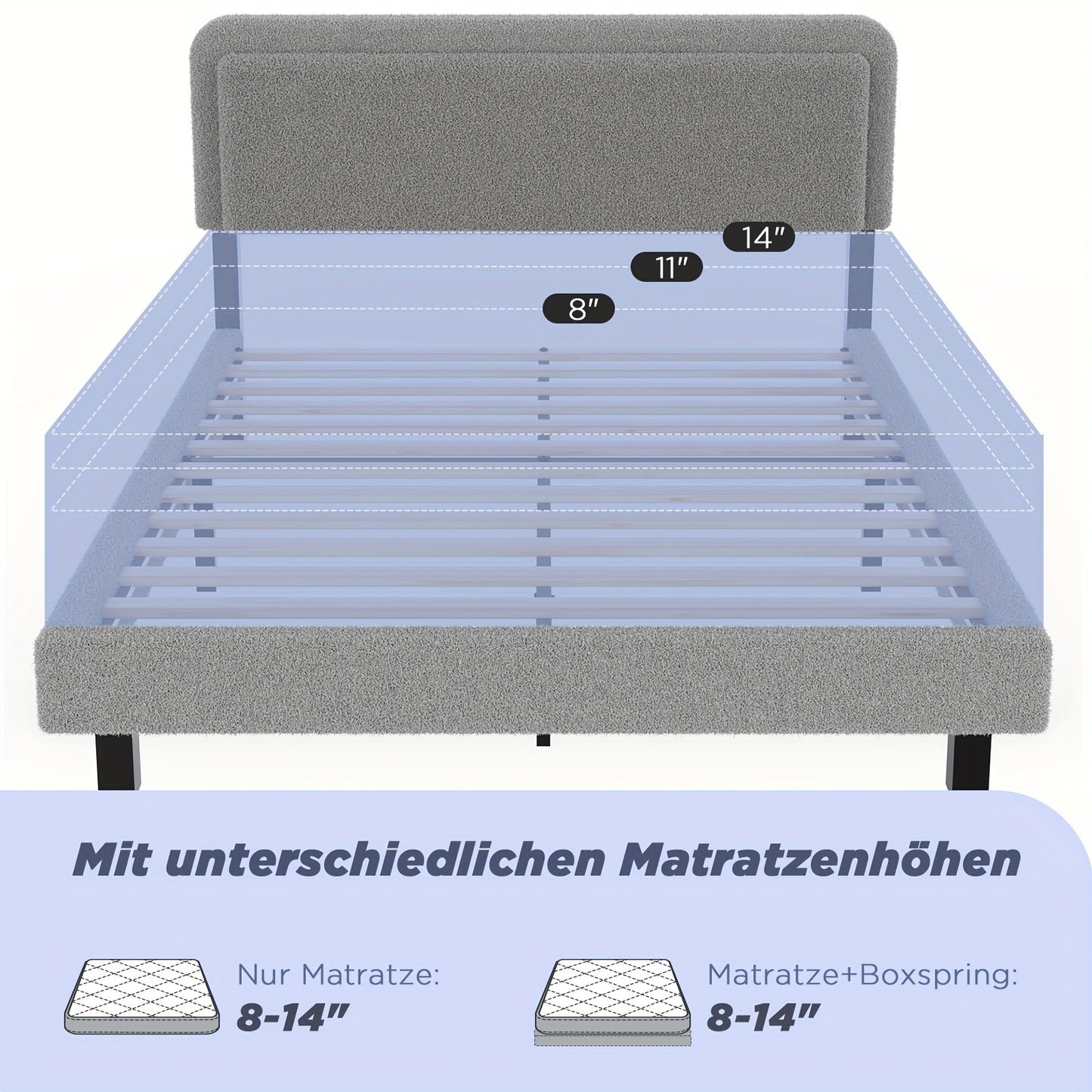 Soft Cover Bed - C079 Velvet 140*200cm