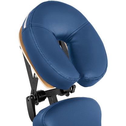 Portable Folding Tattoo Massage Chair Montpellier Blue Up to 130 Kg Blue