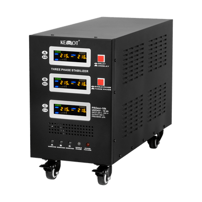 Automatische Driefasen Spanningsstabilisator – Voltage Regulator – Stroomregelaar – Spanningsregelaar – Stroomstabilisator – Nauwkeurige ±3% Spanning – Torodiale Transformator Design