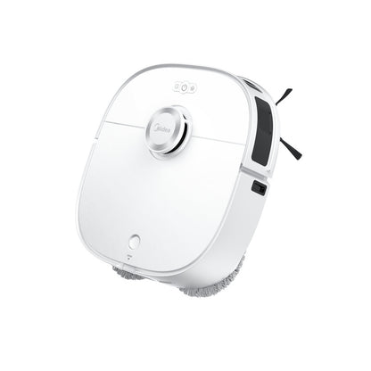 3‑in‑1 Robotstofzuiger en Mop – Nat & Droog Reinigingssysteem met 5200 mAh Accu – Wit