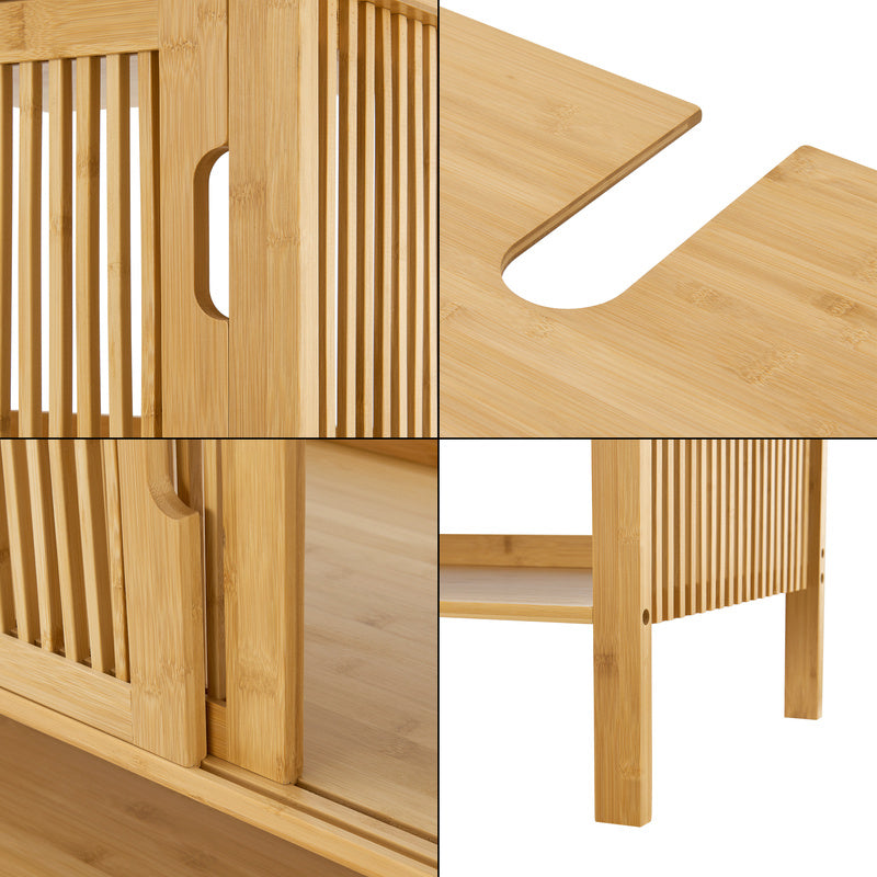 Onderkastje badkamer – wastafelmeubel – kommenkast – badkamerkastje – badkamermeubel – compact design – duurzaam hout – 60x100x45 cm