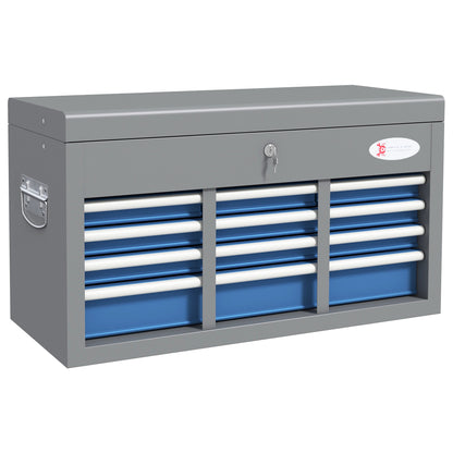 Gereedschapskist – Gereedschapskoffer – Toolbox – Opbergkist – Metalen Kist – 6 Laden & Bovenvak – Afsluitbaar Met Sleutel – Stevig Koudgewalst Staal