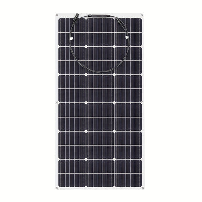 Flexibel Zonnepaneel – Zonnecel Paneel – Zonne-energie Paneel – Solar Panel Set – Camping Zonnepaneel – 2x100W Monokristallijn – Lichtgewicht En Weerbestendig