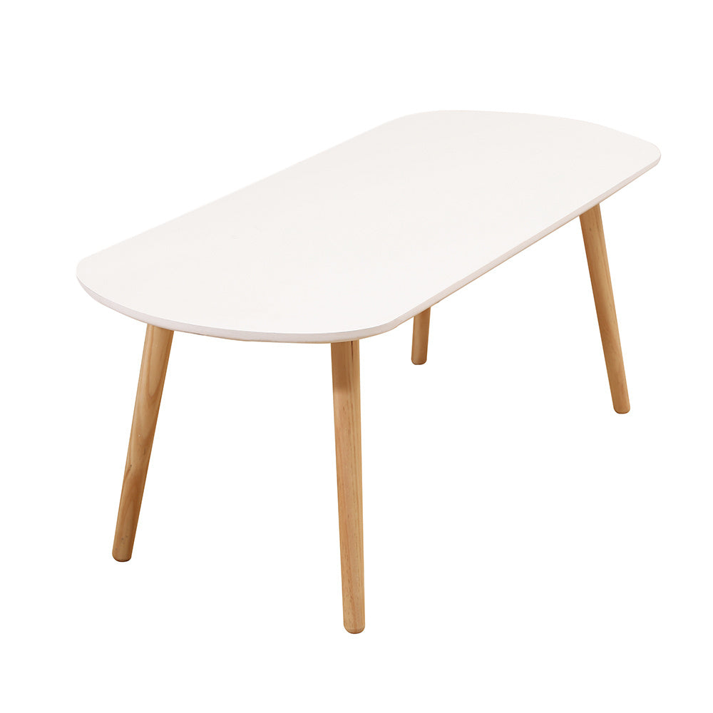 Lage Tafel – Bijzettafel – Salontafel – Sofa Tafel – Centrale Tafel – Massief Eikenhouten Poten – 110x50x45 cm