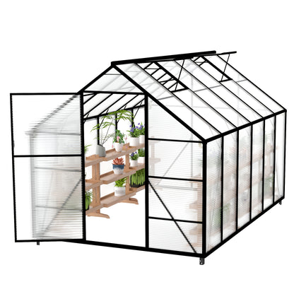 Tuinkas – Broeikas – Kweekkas – Serre – Foliekas – Aluminium Frame – Tunnel Deur – Stevig en Duurzaam – Eenvoudig Montage Zonder Gereedschap
