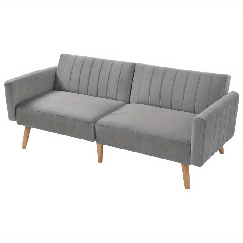 Slaapbank – Bank – Bed – Sofa – Futon – Verstelbare Rugleuning – Ruimtebesparend Design