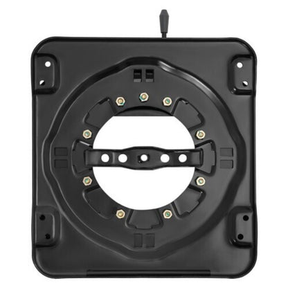 Heavy Duty Draaibare Zitbasis – Zitplaat – Zitplaat Draaibasis – Stoel Draaiplateau – Stalen Swivel Base Zwart – 360° Rotatie – 130 kg Draagvermogen