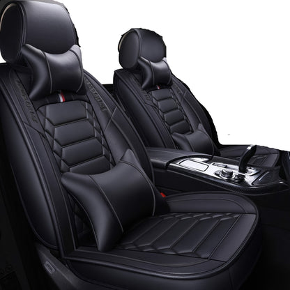 Autostoelhoezen – Stoelhoezen Auto – Seat Covers – Autostoel Beschermers – Universele Autostoelhoes Set – PU Leer – Verstelbaar – Eenvoudige Installatie