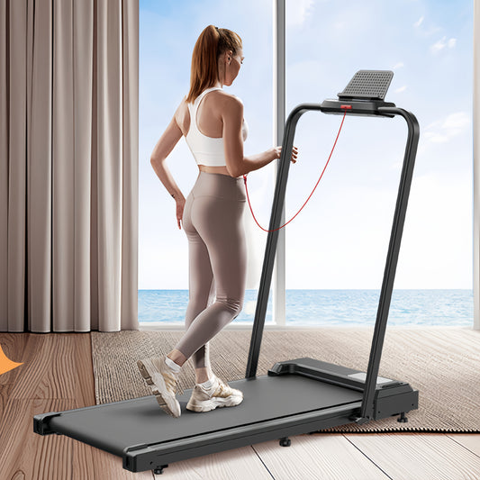 Loopband – Wandelband – Treadmill – Walking Pad – Hardloopband – 2-in-1 Inklapbaar Design – Krachtige 2,5PK Motor – 1-10 km/u Snelheidsinstelling – Touch & Afstandsbediening – LED Display – Max. 120 kg