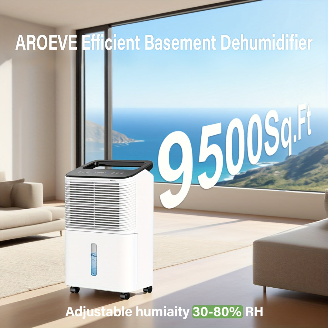 Ontvochtiger – Luchtontvochtiger – Vochtvreter – Dehumidifier – Wasdroogfunctie – 20L per Dag – Fluisterstil 30dB – Intelligente Vochtregeling – Geschikt tot 120 m²
