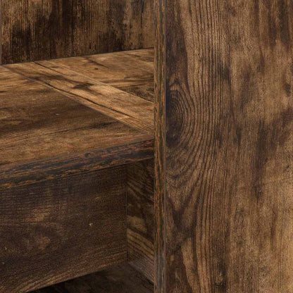 Bureau – Bureautafel – Computertafel – Werkplek – Studiebureau – Smoked Oak MDF – Veel Opbergruimte