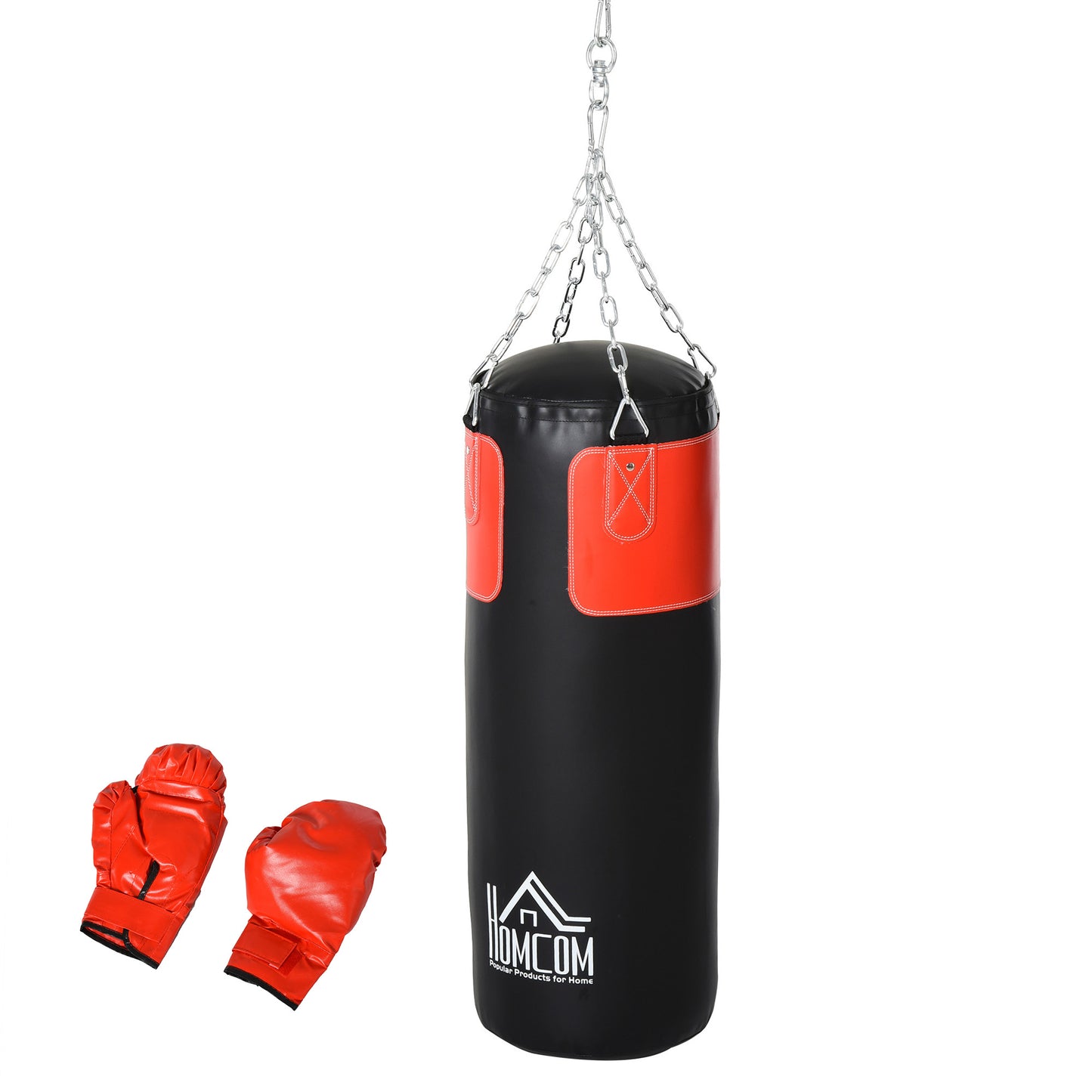 Bokszak – Boksmachine – Boksbal – Kickbokszak – Boksbalset – 16 kg Gewicht – Ø30 x 120 cm Stevig IJzeren Frame