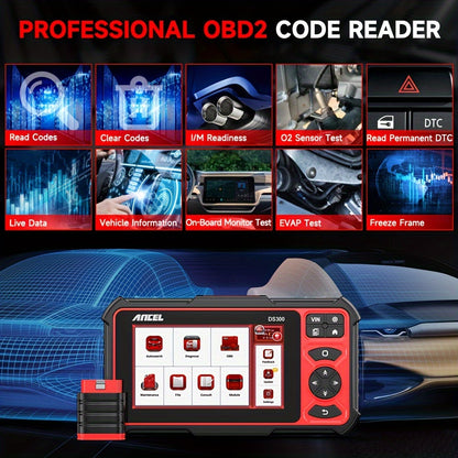 Draadloze OBD2 Scanner – Auto Diagnosetool – Foutcode Uitlezer – Voertuig Scanner – Diagnosesysteem – Bidirectioneel – 28+ Resetfuncties – Compact & Gebruiksvriendelijk