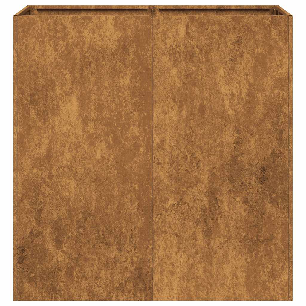 Plantenbak – Bloembak – Plantenhouder – Bloempot – Tuinbak – Weerbestendig Staal – Afmeting 80x40x80 cm