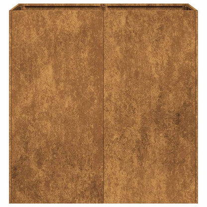 Plantenbak – Bloembak – Plantenhouder – Bloempot – Tuinbak – Weerbestendig Staal – Afmeting 80x40x80 cm