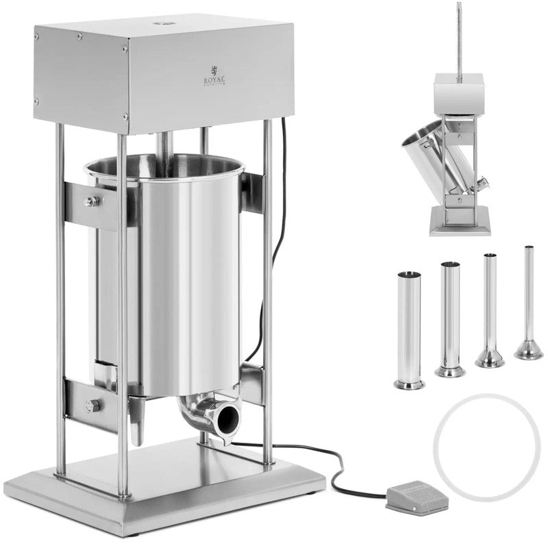 worstenvuller – worstenmaker – worstvuller – worstmachine – elektrische worstenvuller – 20 Liter Capaciteit – 300W Motor