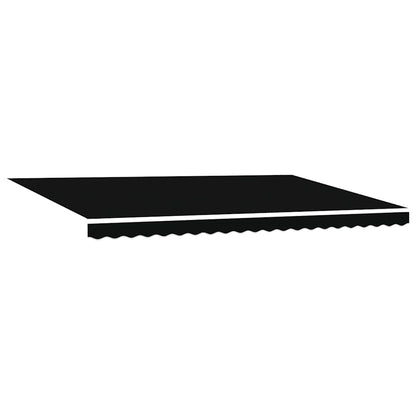 Zonnescherm – Uitschuifbare Zonwering – Balkon Zonwering – Terrasluifel – Buitenluifel – Waterafstotend Polyester – UV-Bescherming – Zwart