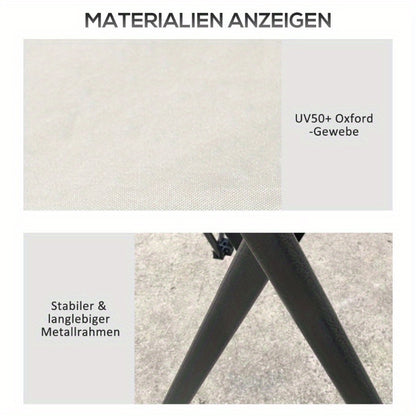 Partytent – Vouwtent – Paviljoen – Easy-Up Tent – Tuintent – 4x4 Meter – UV Bescherming – Verstelbare Hoogte