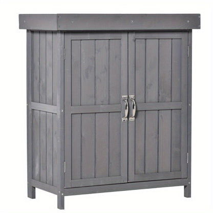 Opbergkast Tuinkast – Tuinberging – Buitenkast – Opbergbox – Tuinopslag – Weerbestendig – Met Combinatieslot – Magnesiumlegering & Ijzer – 74x43x88 cm