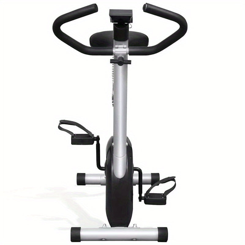 Elittica High-Quality Indoor Cycling Bike with Tungsten Steel Frame, Black Saddle, and Adjustable Resistance - Perfect for Home Workouts, Home Workout Equipment|Adjustable Resistance Bike|Durable Steel Frame