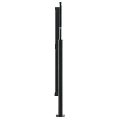 Windscherm – Windbreker – Uitschuifbaar – Tuinscherm – Privacyscherm – 140x1000 cm – Weerbestendig – Stalen Frame – Antraciet